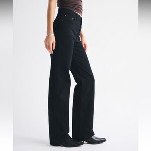 Abercrombie & Fitch Women's High Rise Black Jeans